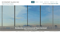 Desktop Screenshot of economyglassinc.com